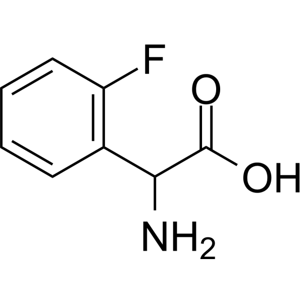 2-Amino-2-(2-fluorophenyl)acetic acid 84145-28-8